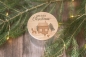 Preview: Vorratsglas Merry Christmas Winterlandschaft